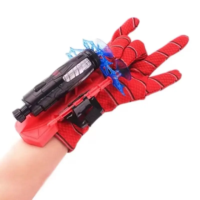 Mainan jaring spiderman sarung tangan spiderman