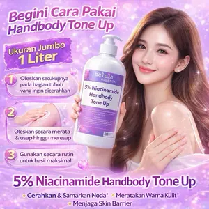 1 LITER BODY LOTION SUPER TONE UP LANGSUNG PUTIH 1X PAKAI