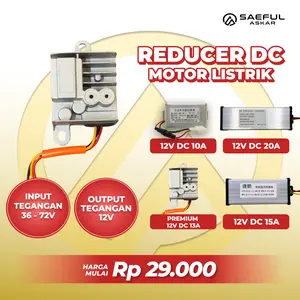 Converter / Step Down / Reducer DC to DC 36-72v ke 12v Sepeda Listrik / Motor Listrik
