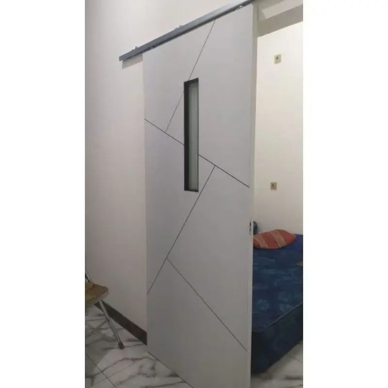 1 PAKET PINTU + REL SLEDING | PINTU GESER | PINTU SLEDING | PINTU KAMAR SLEDING/GESER FREE LUBANG KUNCI DAN DUDUKAN REL BAWAH