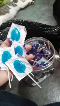 Product Review of Permen Pendekar biru Toples @100 pcs Candy Food Snacks Makanan from a**y 1