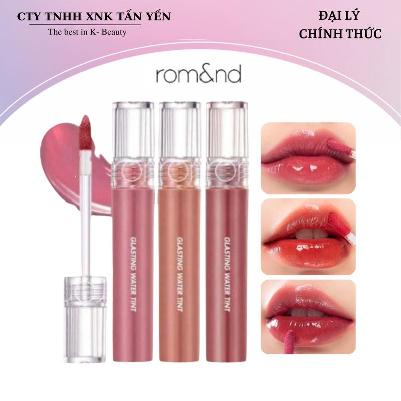  Son Tint Bóng Lâu Trôi Romand Glasting Water Tint 4g 