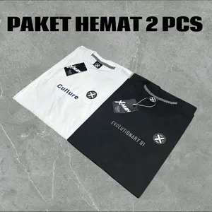 PAKET HEMAT 2 PCS 40RB KAOS DISTRO MOTIF SIMPLE / KAOS DISTRO PRIA WANITA TERLARIS /KAOS DISTRO PRA WANITA TERMURAH