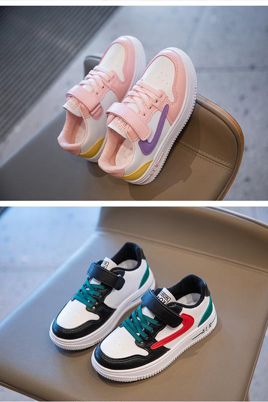 Product Introduction of Boys' Single Shoes 2024 Spring and Autumn New Middle and Big Children's Board Shoes Children's Sports Shoes Spring and Girls' Breathable Colored Board Shoes 9