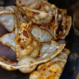 Kerupuk Slondok Pedas Bumbu Bojot - Cemilan Seuhah Yasna snack- Camilan, Makanan Food