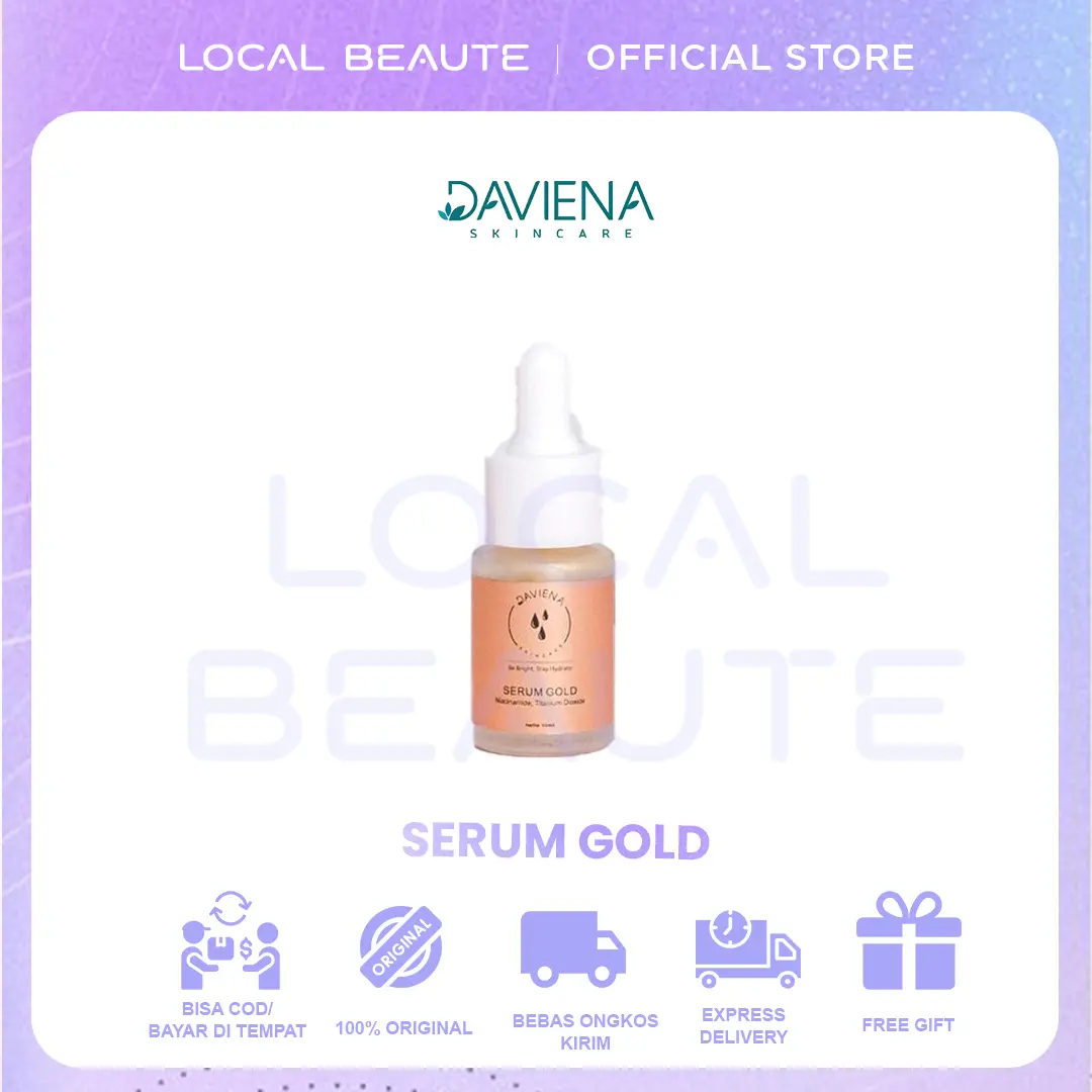Daviena skincare Serum Gold series
