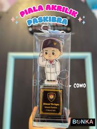 Gambar Piala Akrilik Paskibra 17 Agustus 2025 Custom Karakter dan Ucapan FREE Box Mika - Cewe Hijab dari Bonekahandmadesukasuka Kab. Sukoharjo 4 Tokopedia