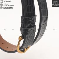 Gambar Ikat Pinggang Wanita Kulit Pu Premium Gesper Cewek Model Tusuk L 3cm - Hitam, 105 cm dari TALOCCO Kota Administrasi Jakarta Pusat 3 Tokopedia