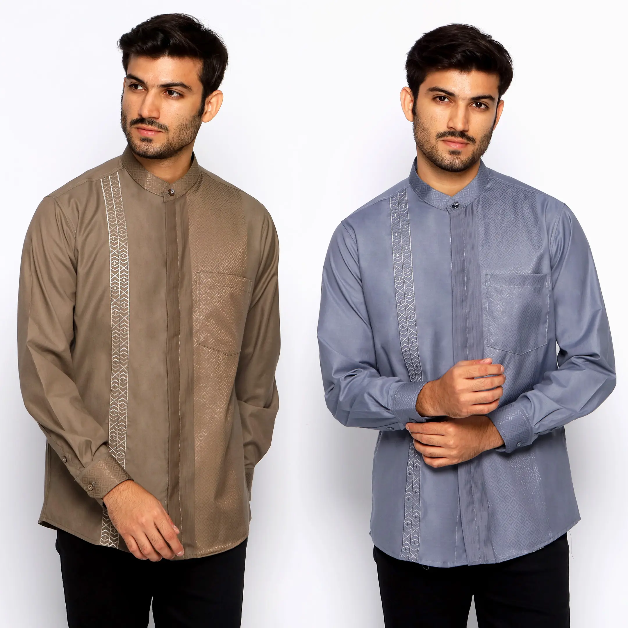 Casella Baju Koko Lengan Panjang Exclusive Premium | Baju Koko Ishaq Pria Muslim Dewasa