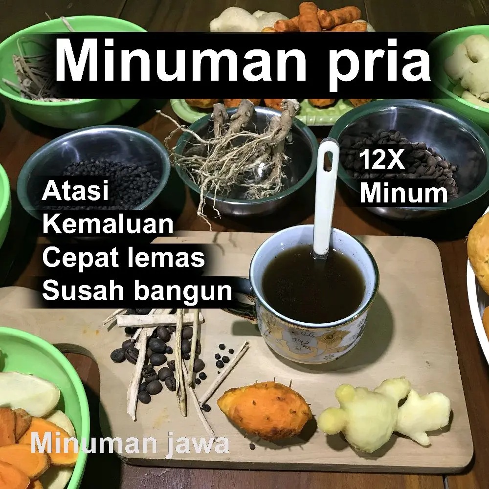 Minuman Bubuk Jahe Merah Pulosari 12 Kali Minum