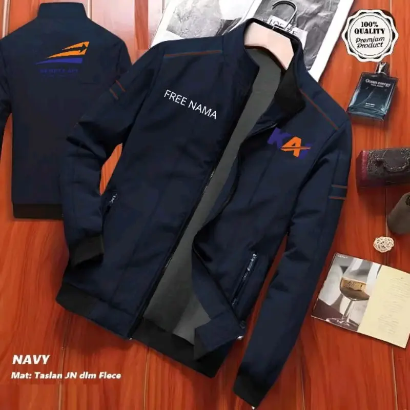 JAKET CUSTOM  RUBY WATERPROOF JAKET BOLAK BALIK FREE NAMA 2