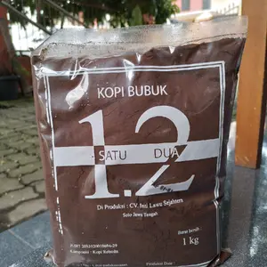 Kopi Bubuk Hitam Satu Dua 1kg Coffee Robusta