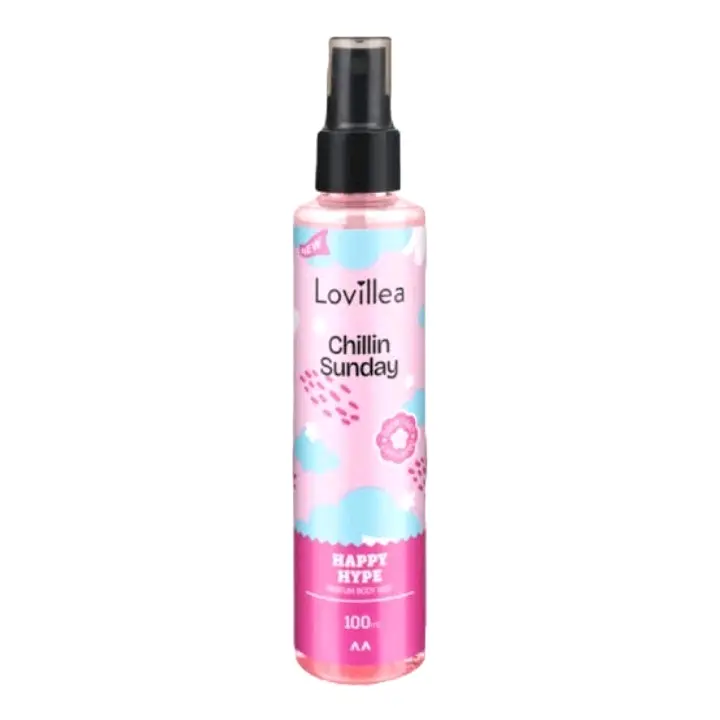 lovillea happy hype parfum body mist chillin sunday Perfume