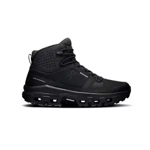 SEPATU ON CLOUD MIDROCK BLACK WATERPROOF 0RlGlNAL SHOES
