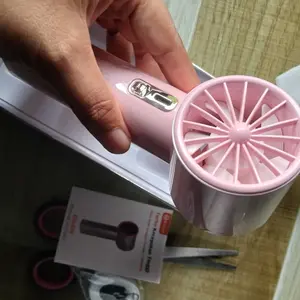 MIXIO GS-08 High-speed Portable Handheld Fan 4400MAH kipas angin Digital Display Turbo kipas tangan 17000Rpm