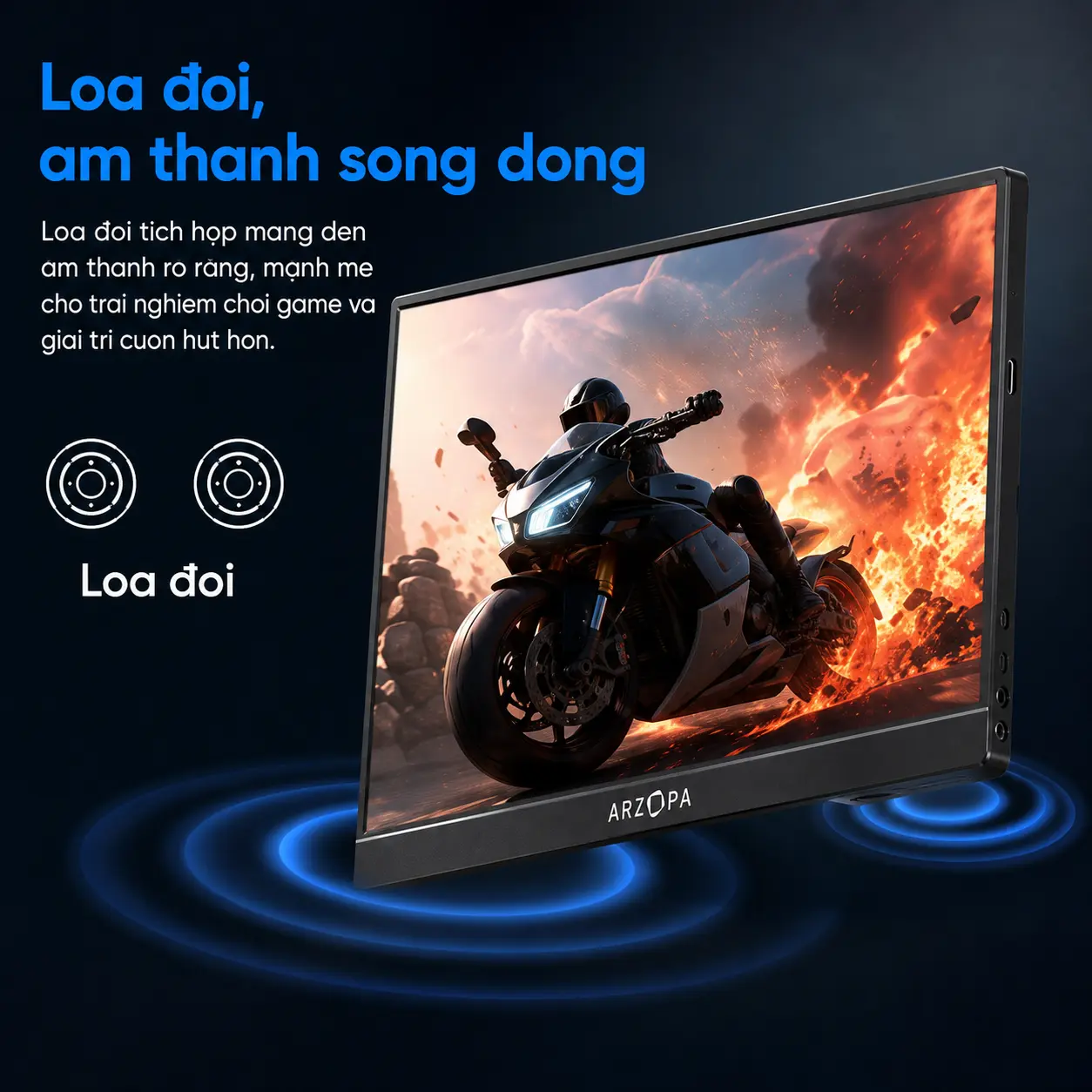 ARZOPA Màn hình di động,1920 * 1080P, Loại IPS, Tương thích với iPad, PC, Mac, Điện thoại, Xbox, Switch, PS4, USB-C và HDMI | BigBuy360 - bigbuy360.vn ARZOPA Màn hình di động,1920 * 1080P, Loại IPS, Tương thích với iPad, PC, Mac, Điện thoại, Xbox, Switch, PS4, USB-C và HDMI | BigBuy360 - bigbuy360.vn