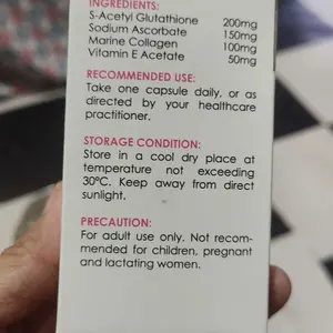 NUWHITE S-Acetyl Glutathione - 200mg of S-Acetyl Glutathione - TikTok Shop  Philippines