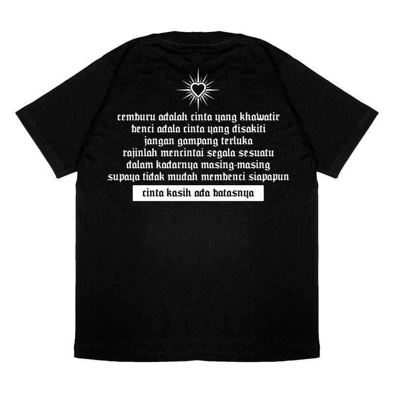 Tshrit Kaos Cinta Kasih Ada Batasnya Sh Terate Psht Hati Bersinar Simpel Culture 2