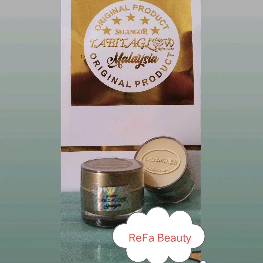Krim Siang Glow Malay Original Day Cream 1 Pcs Pelembab Wajah - Hitam - Pencerah, Perawatan