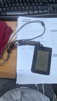 Product Review of Lanyard ID Card Kanvas Tactical Militer Polri Tali Paracord Premium from e** 0