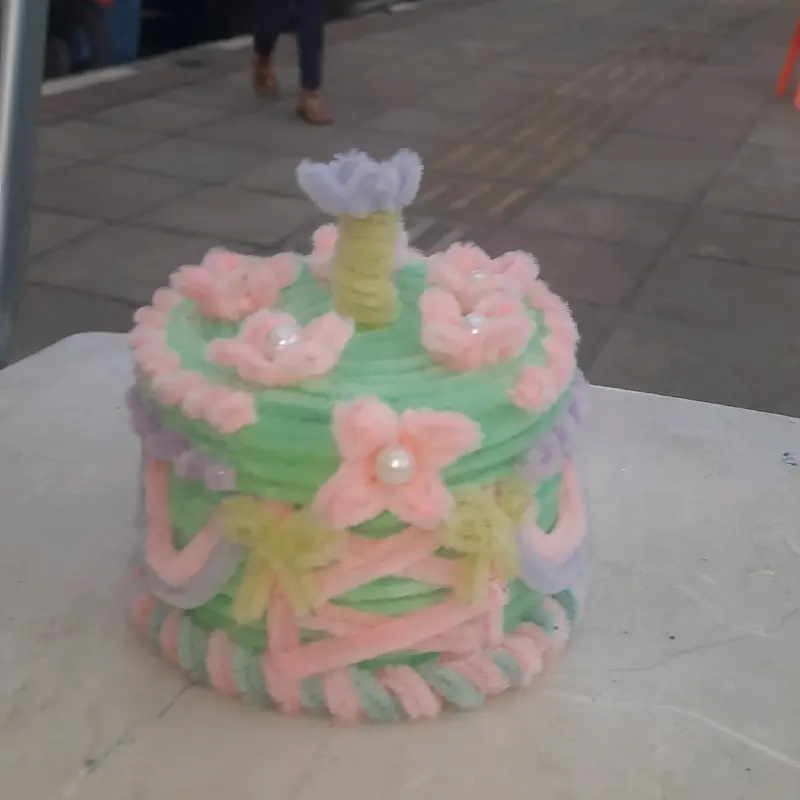 toples penyimpanan/Kue Ulang Tahun Kawat Bulu - Pilihan Hadiah yang Unik dan Personal 6