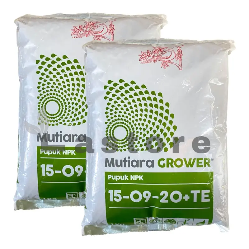 Pupuk Meroke NPK GROWER 15-09-20+TE 1 Kg Kemasan Pabrik Tanaman 1