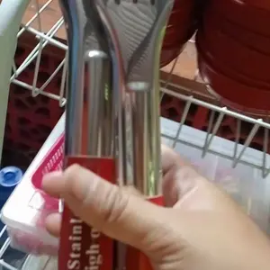 [BEC ] Capitan Makanan Stainless Steel / Pencapit Gorengan dan Kue Stainless Steel / Capitan Serbaguna