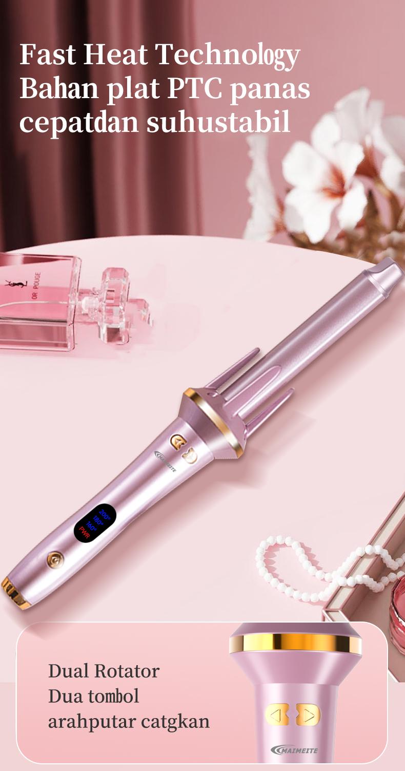 MAIMEITE Catokan Curly Otomatis 25mm Catokan Keriting Rambut Otomatis Ceramics Curly MAIMEITE Catokan Curly Otomatis 25mm Catokan Keriting Rambut Otomatis Ceramics Curly