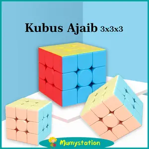 Mumystation Rubik 3x3 Speed Cube Magnetik Moyu Meilong Mainan Anak Rubik