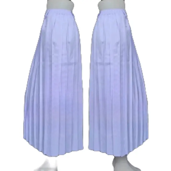 rok rempel panjang putih Amel seragam sekolah SD kain high twiss dan katun drll Fashion Polos 1