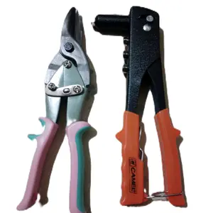 paket hemat tang rivet camel + gunting bajaringan camel