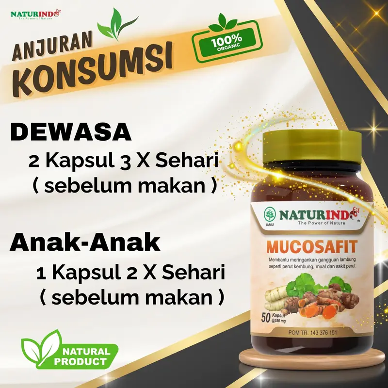 Herbal Asam Lambung Gerd Maag Gangguan Pencernaan Isi 50 Kapsul BPOM - Obat Herbal Alami 2