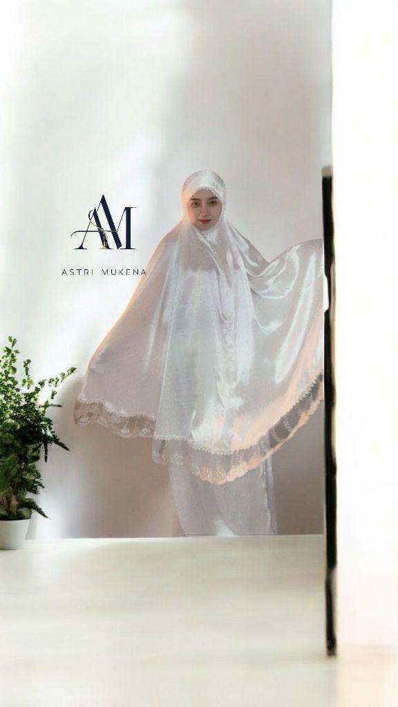 Mukena Dewasa jaguar Silk 2in1 Atasan Bawahan Lembut