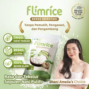 [Shani Amelia's Choice] Flimrice Nasi Shirataki - 1 kg