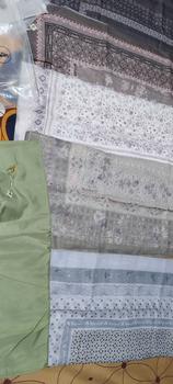 Product Review of Hijab Buckle Scarves Pouch ( ISI 5 ) Segiempat Motif Printing Voal Muslim Kerudung from M**a 2