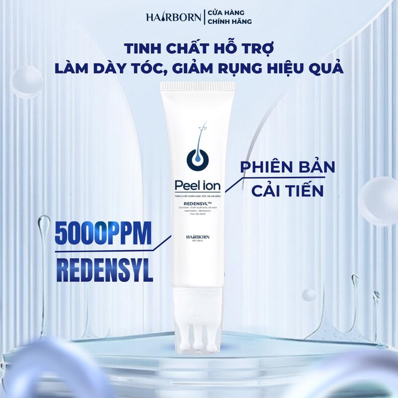 Peel Lăn Tóc Hairborn Tuýp 60ml, Tinh Chất Hỗ Trợ Nuôi Dưỡng Tóc, Dùng cho…