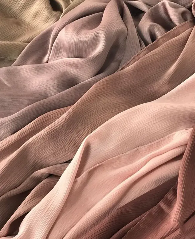 JACE-PASHMINA SILK CRADENZA Credenza Polos Premium Malay Silk Texture Shawl Rayya Satin Glossy Cardenza Jahit Tepi 7