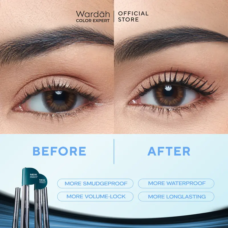 WARDAH EyeXpert The Volume Expert Mascara - Makeup 6