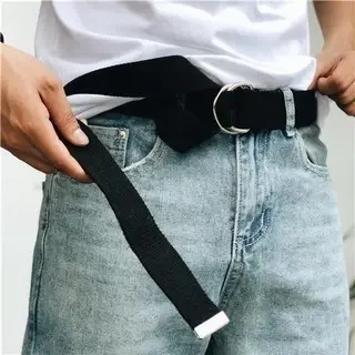 Sabuk Berkualitas Tinggi dengan Ikat Pinggang Kanvas untuk Pria dan Wanita 3