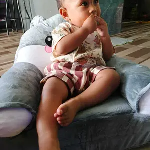 Sofa Lipat Anak Kartun, Kursi Santai Gaya Kartun, Ukuran 2/3/4 Lapis Dapat Dilepas dan Dicuci, Cocok untuk Ruang Tamu dan Kamar Tidur, Bahan Lembut, Nyaman dan Ramah Kulit - Furniture