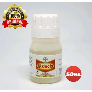 Decis Insektisida Decis 25 EC 50ML Mematikan Serangga pada Buah Bunga & Tanaman Original 100% untuk