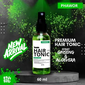 Phawor Hair Tonic Premium Extract Ginseng & Aloevera  Natural & Fresh
