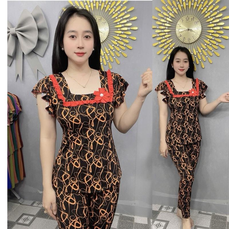 - Đồ bộ thiết kế thun aty tơ - quần dài ống ôm !!!