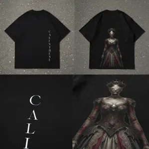 CALISTHENE T-Shirt Premium Katun 24s Relaxed Fit - DARK 03