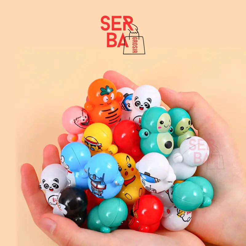 SG - Stress Relief Toy / Mainan Bayi Tumbler Hewan Lucu / Mainan Anak Kartun