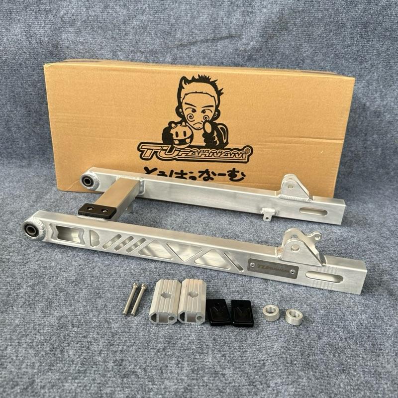 Tupaknam Gắp Nhôm 52cm cho Xe Sirius & Wave Lớn Fuled Tặng Pát Tăng Sên Âm & Cao Su Gắp