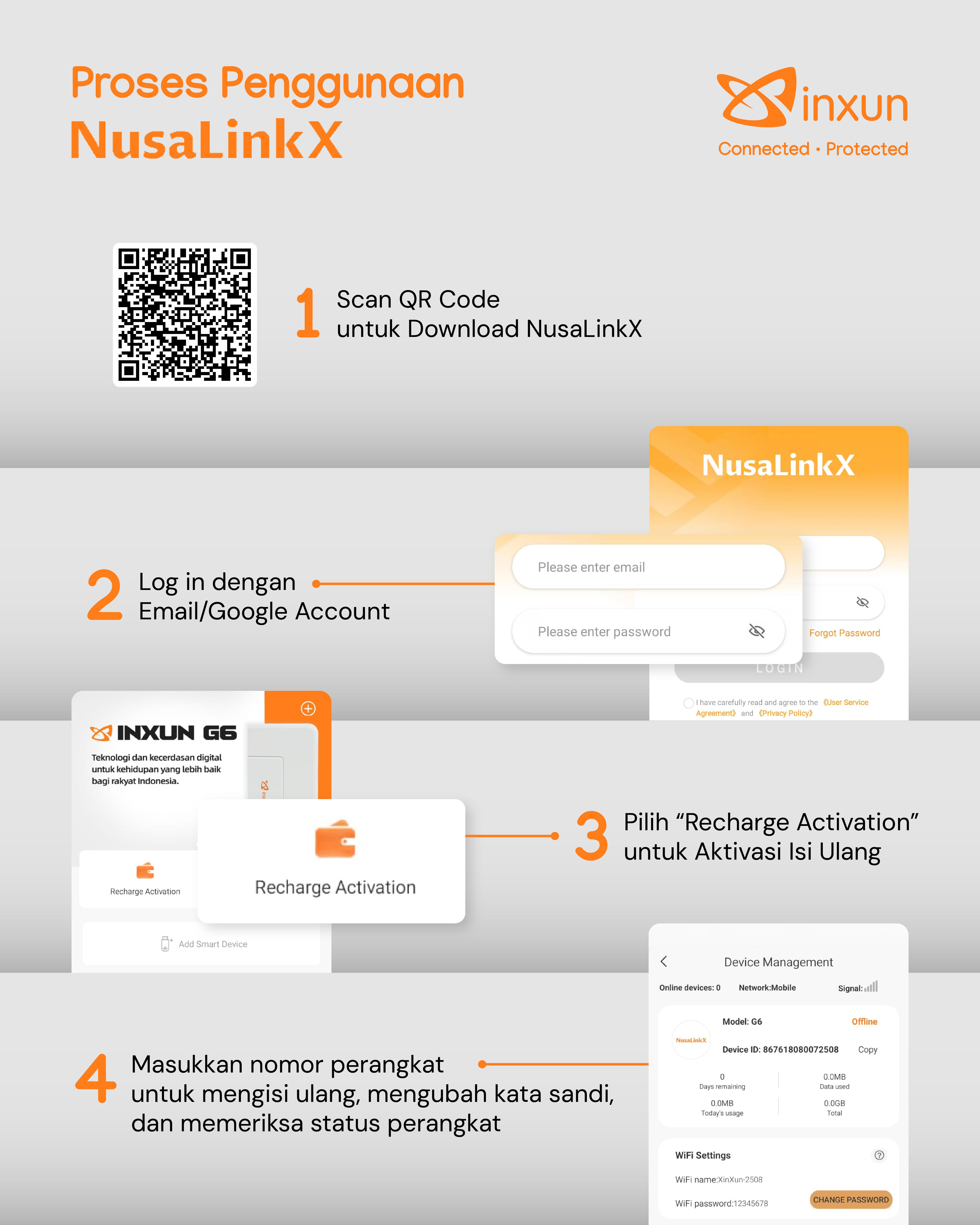 [COD] XINXUN Power MiFi 4G G6 ｜Koneksi cepat dan stabil｜Jaringan terproteksi ｜3-in-1 WIFI｜Tahan sampai 30 jam