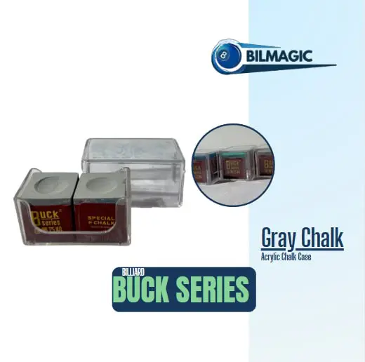 BUCK Series Chalk For Cue Sticks | CHALK FOR BILLIARD TIP