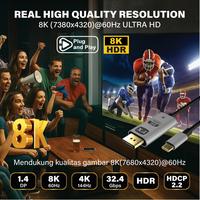 Gambar Kabel USB Type C 3.1 Converter to DP Display Port 1.4 8K PX CDP-1.5M dari PX Official Store Kota Administrasi Jakarta Utara 3 Tokopedia