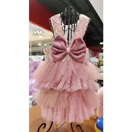 Baju Kucing dan Anjing Halterneck blink seribu payet